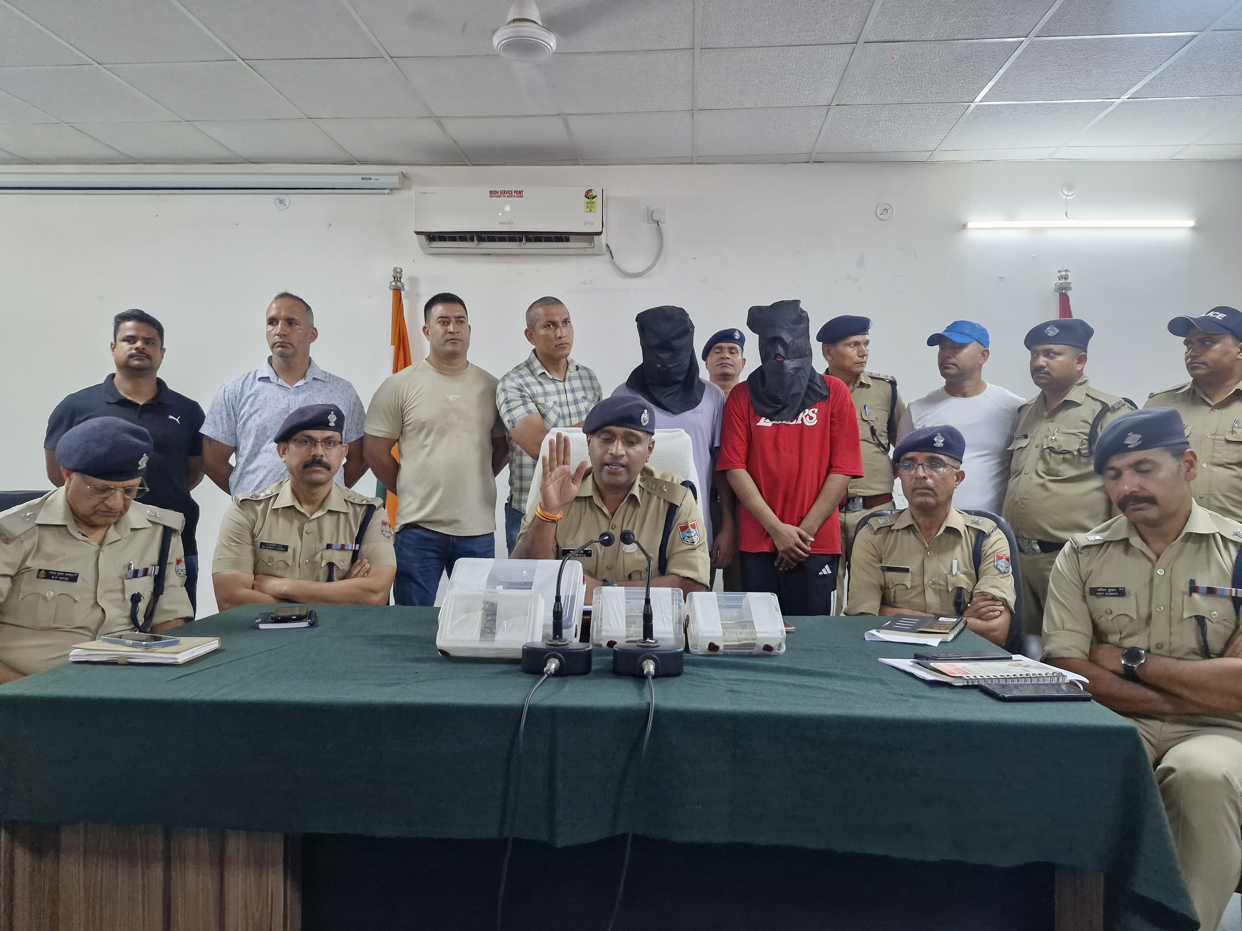 Haldwani robbery case