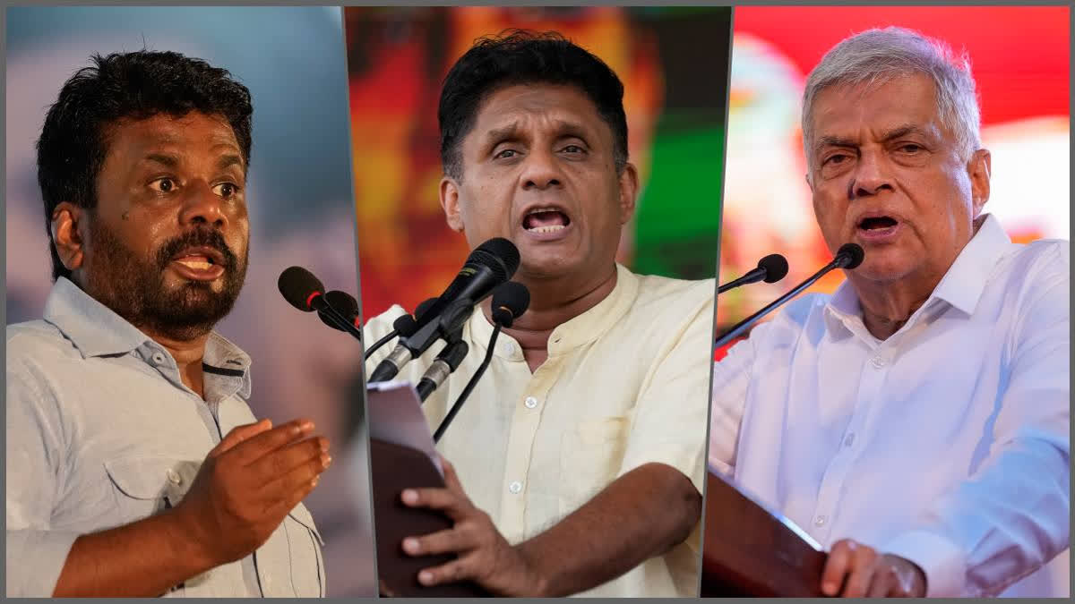Voting Ends In Sri Lanka Presidential Election As Country Seeks To Recover From Economic Crisis Sri Lanka is holding a presidential election, the first major vote since the 2022 economic crisis. Approximately 17 million voters can cast their ballots at over 13,400 polling stations, with results expected by Sunday. Incumbent President Ranil Wickremesinghe is running for re-election against Anura Kumara Dissanayake and Sajith Premadasa, amid a focus on economic recovery and IMF reforms.