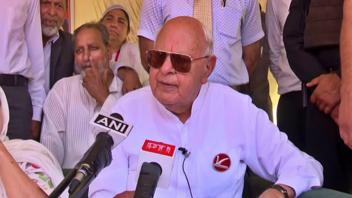 BJP Govt Made J&K Union Territory Because Of Its Muslim Majority: Farooq Abdullah NC chief Farooq Abdullah