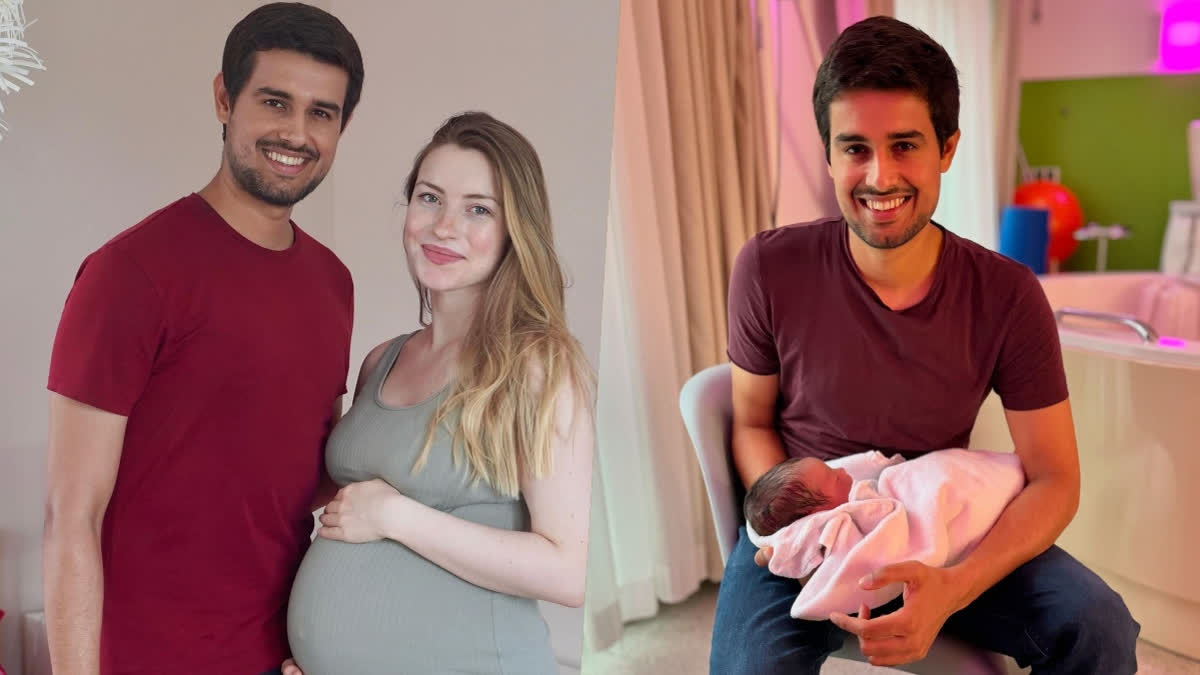 'Welcoming Our Little Baby Boy': YouTuber Dhruv Rathee Announces Happy News With First Photos Of Newborn Son 'Welcoming Our Little Baby Boy': YouTuber Dhruv Rathee Announces Happy News With First Photos Of Newborn Son