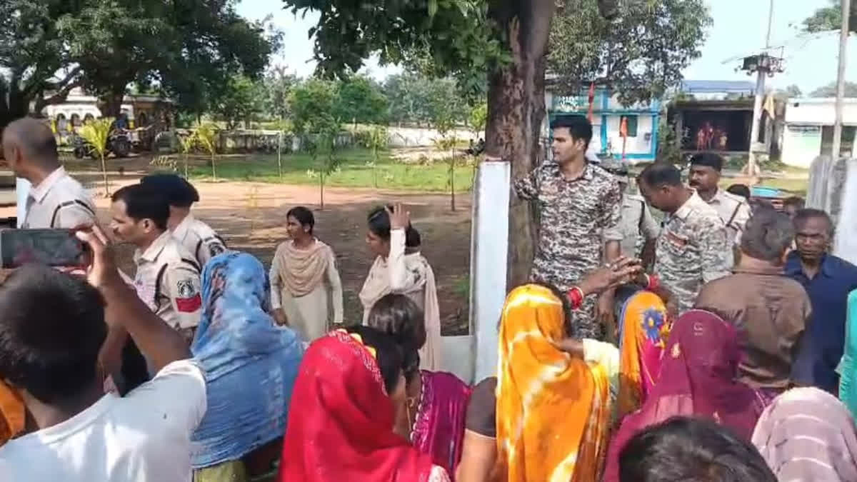 kawardha durga pandal Dispute