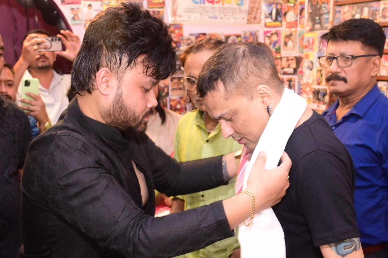 a fan bishal hazarika makes a museum keeping zubeen garg's 38,000 songs albums