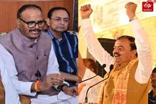 राहुल गांधी-अखिलेश यादव पर भड़के यूपी के दोनों डिप्टी सीएम.