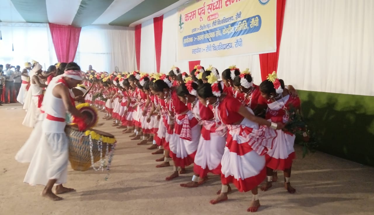 Karma festival cultural programs organized in ranchi