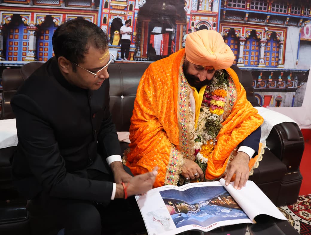 Governor Gurmit Singh In Badrinath