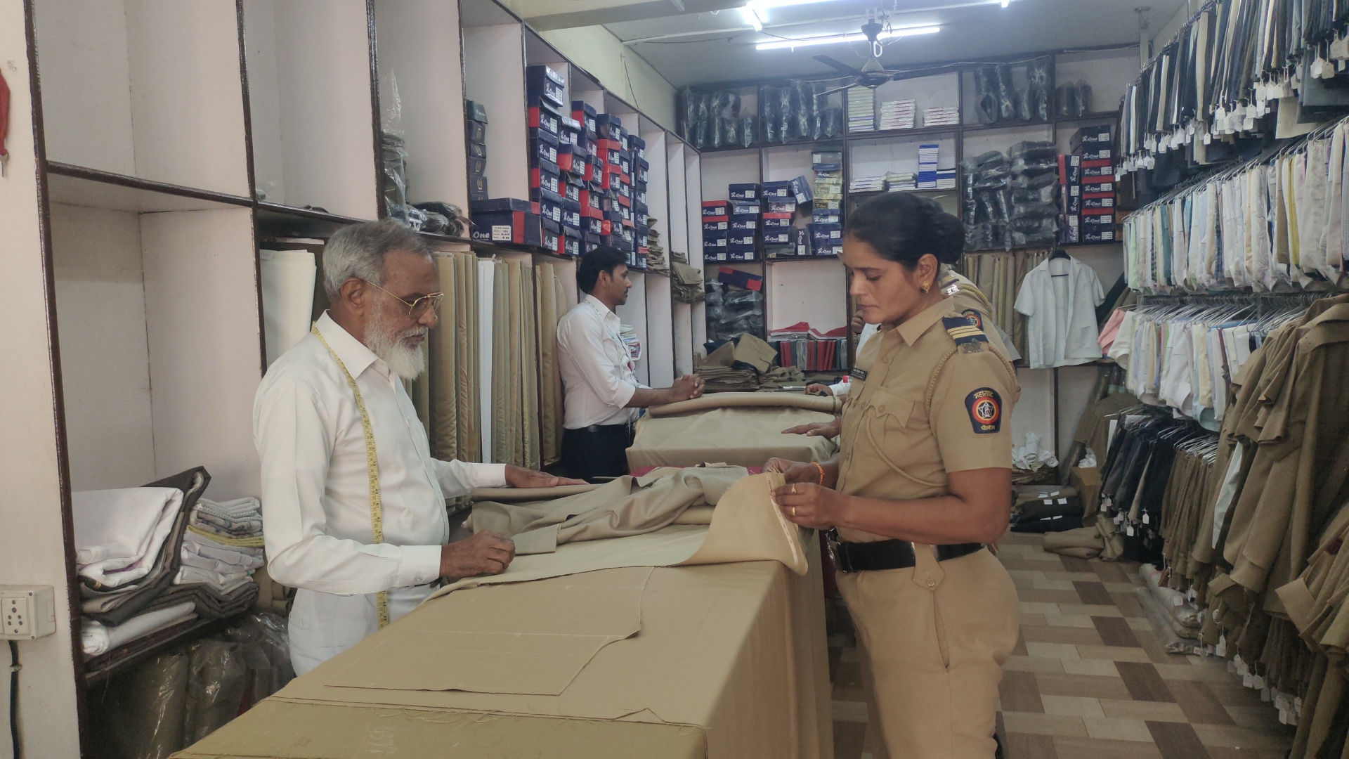 Yakub Chacha, A Tailor Has Been Dressing Up Police For 45 Years