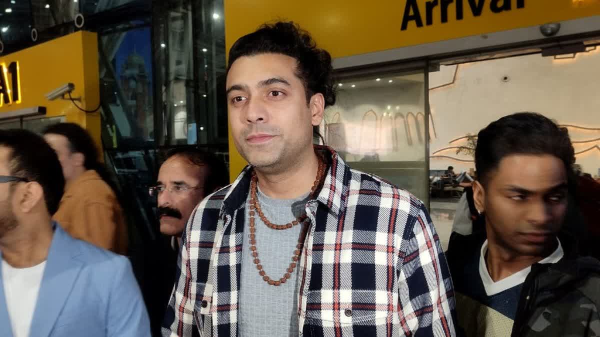 SINGER JUBIN NAUTIYAL MP VISIT