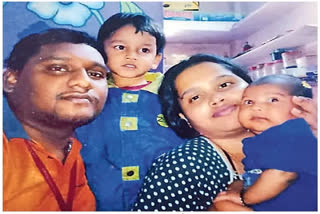 The Vikarabad Principal District Sessions Judge Dr Sunnam Srinivas Reddy on Thursday sentenced a man to death for brutally killing his wife and two children in 2019.