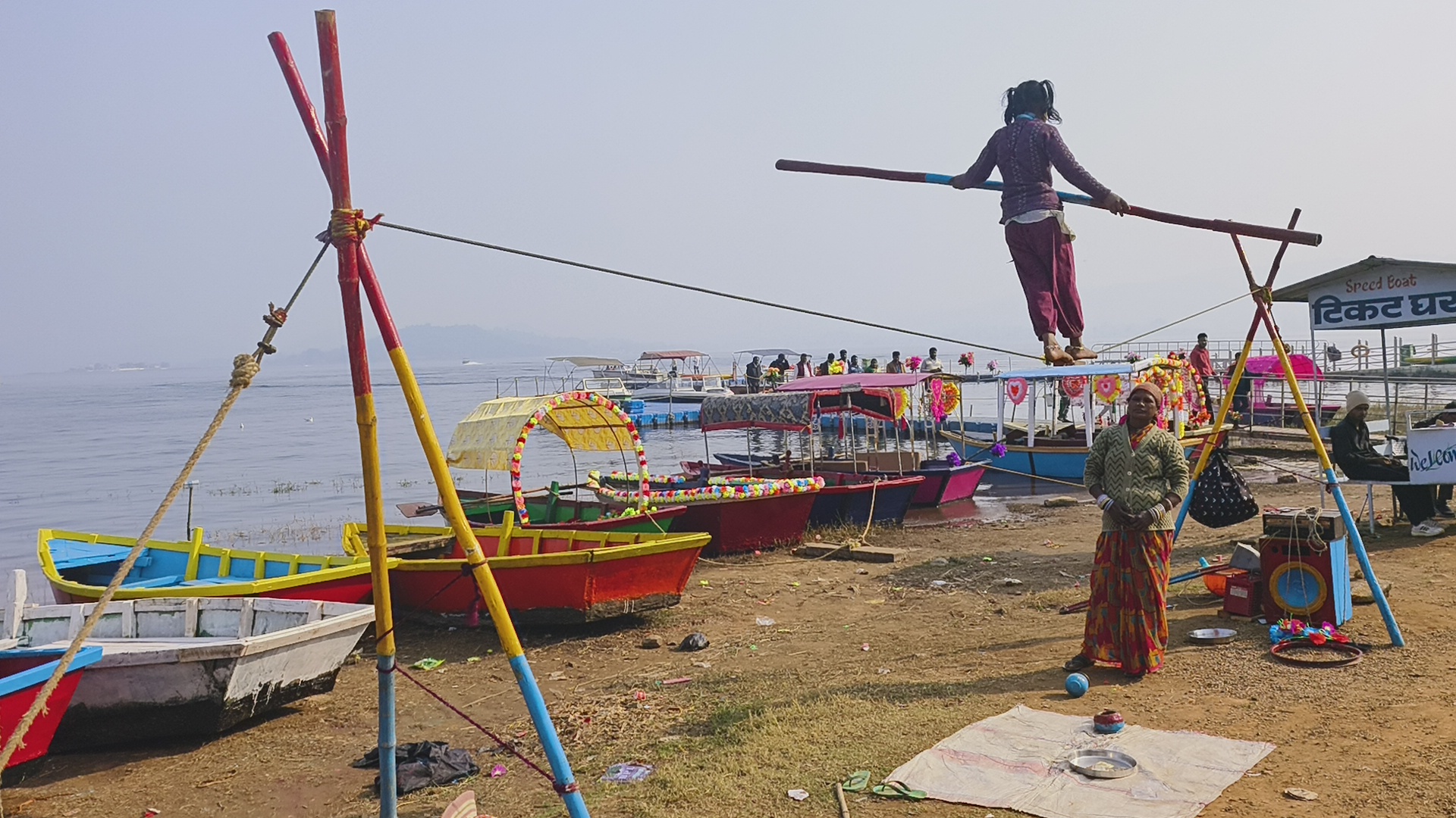 Patratu lake in ramgarh