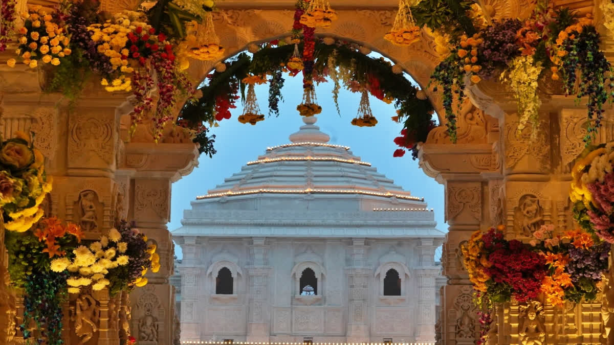 Ayodhya Echoes with Joy: Stage set for Ram Lalla's consecration today