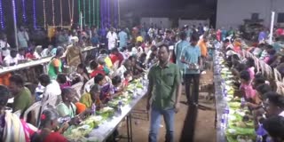 திருச்சி செபஸ்தியார் ஆலயத்தில் சமபந்தி விருந்து