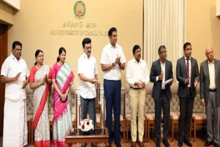 கடல் நீரை நன்னீராக்கும் திட்டப்பணிக்கு அடிக்கல் நாட்டிய முதலமைச்சர்