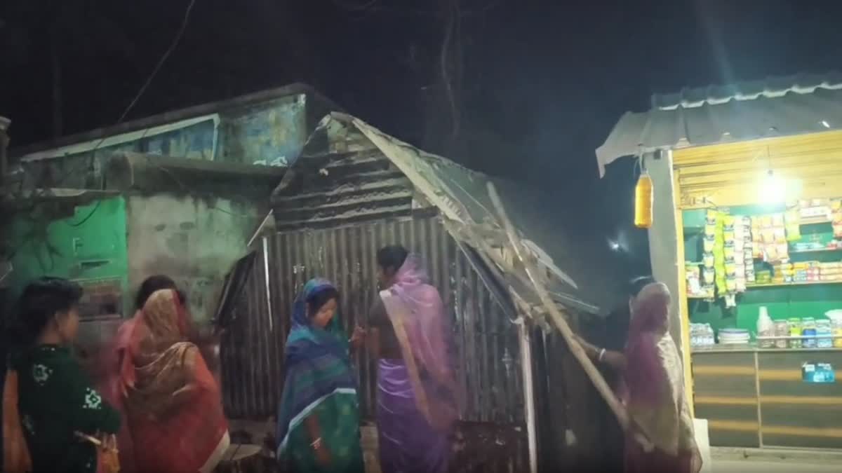 WOMEN BREAK ILLEGAL ALCOHOL SHOP