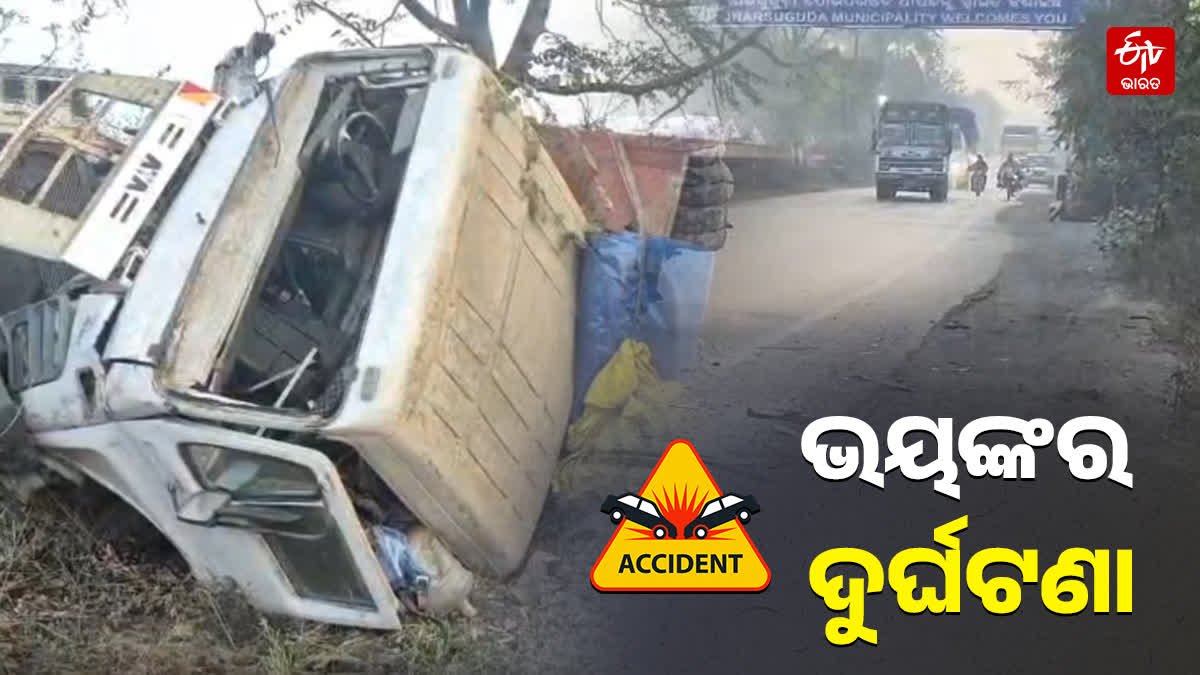 Truck and PCR Van Collision