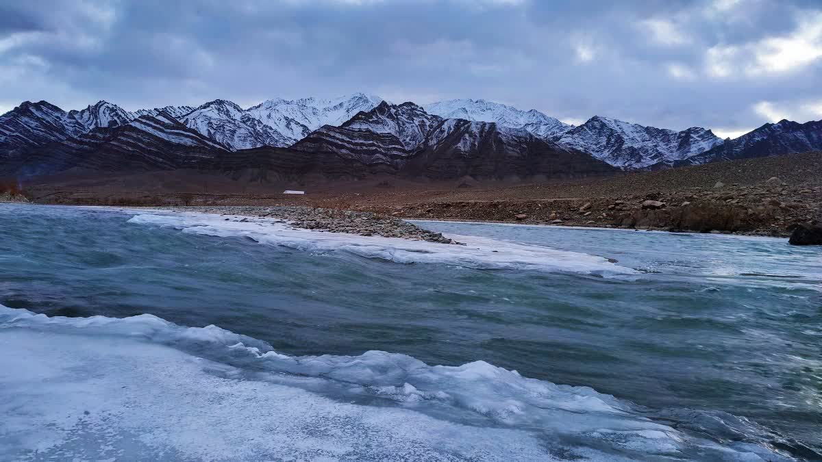 siltation in Sutlej River Shimla