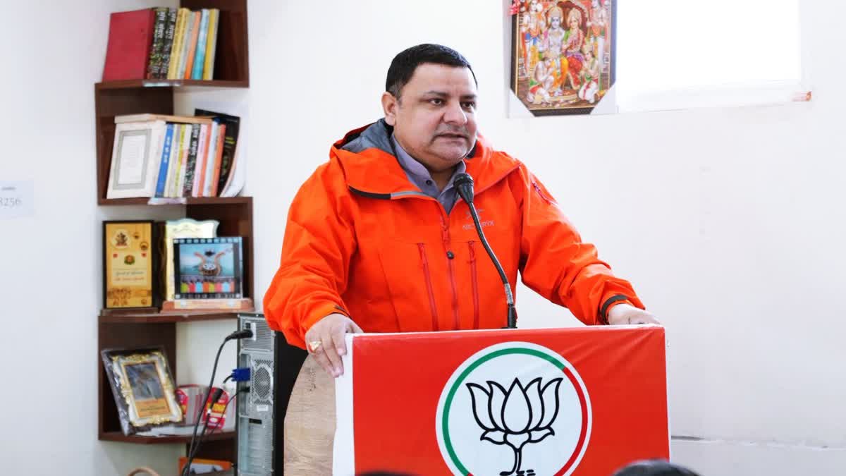 BJP leader Sudhir Sharma