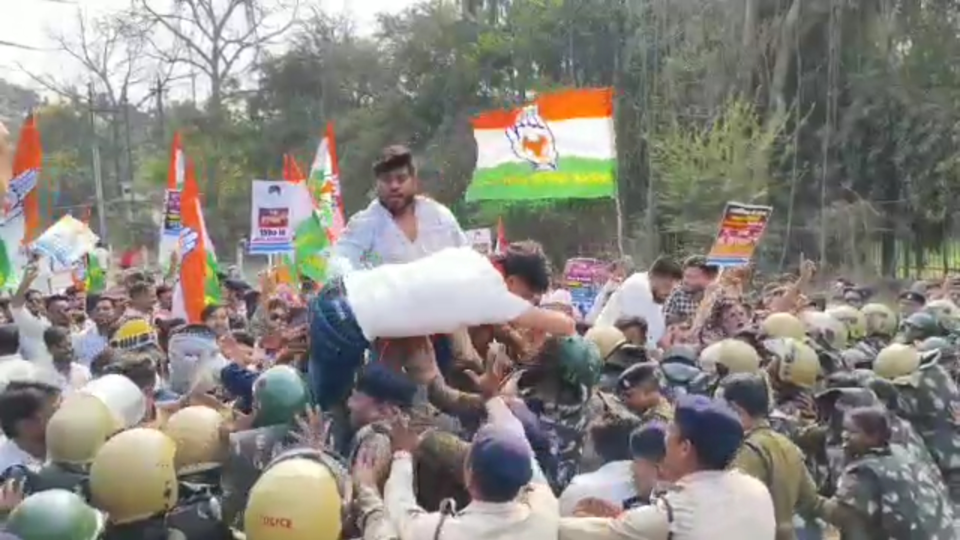 Youth Congress protest