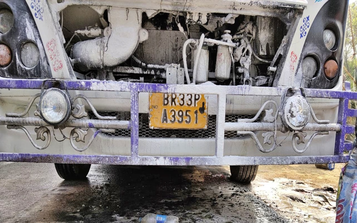 Nalanda School bus fire