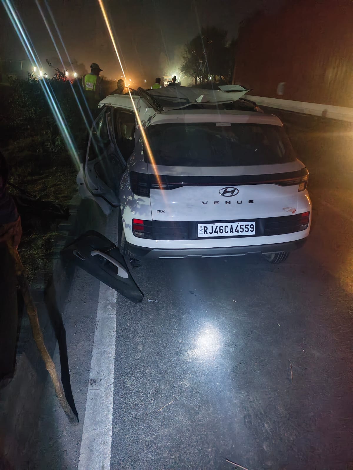 Car accident in Sirohi