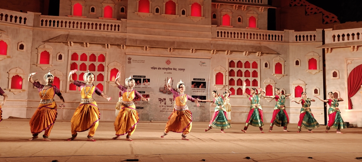 Classical dancers enthralled the audience