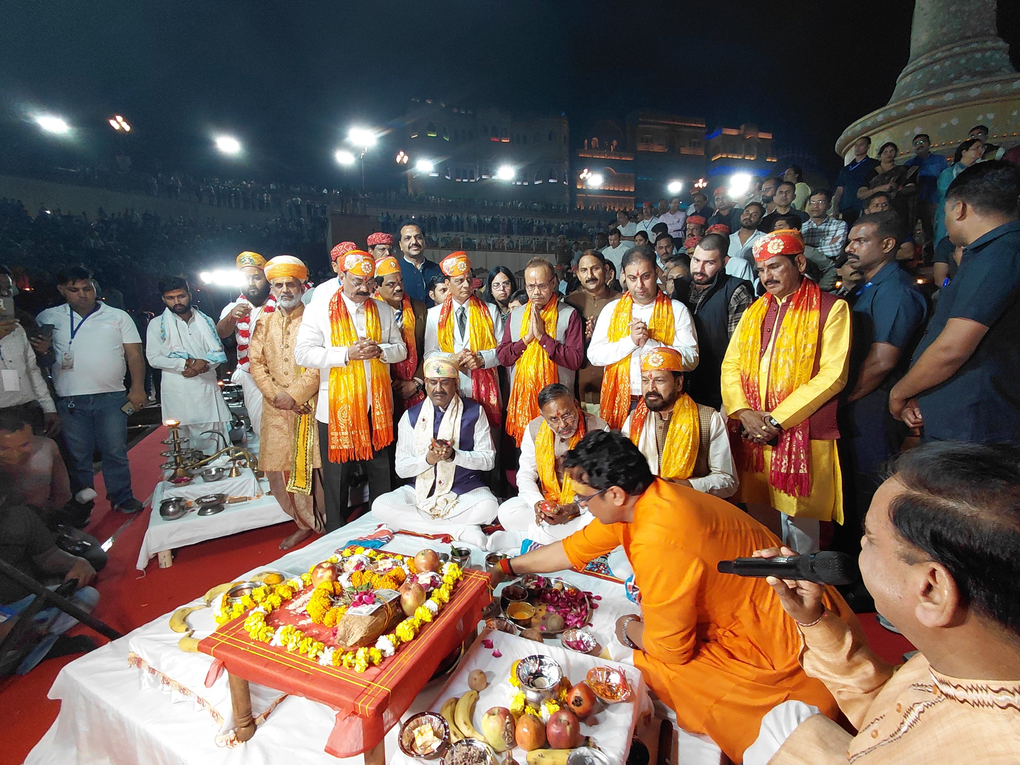 View of the Chambal Aarti