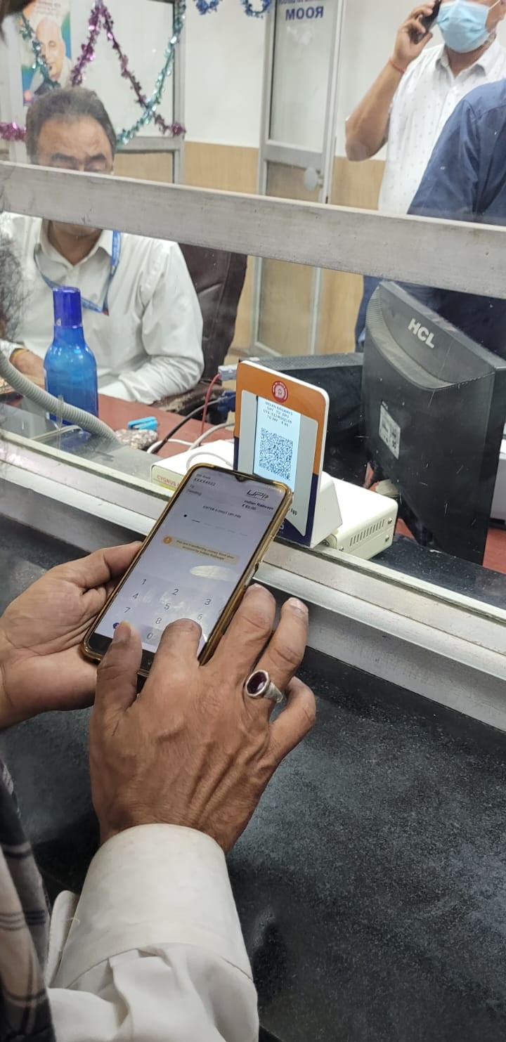 NE Railway implements dynamic QR for Unreserved Ticketing System