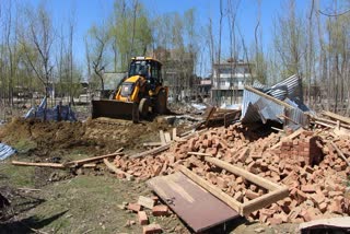 Pakistan-based Lashkar Militant Handler's 'Illegal' House Demolished In Jammu And Kashmir's Anantnag