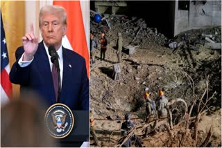 TRUMP WARNS IRAN