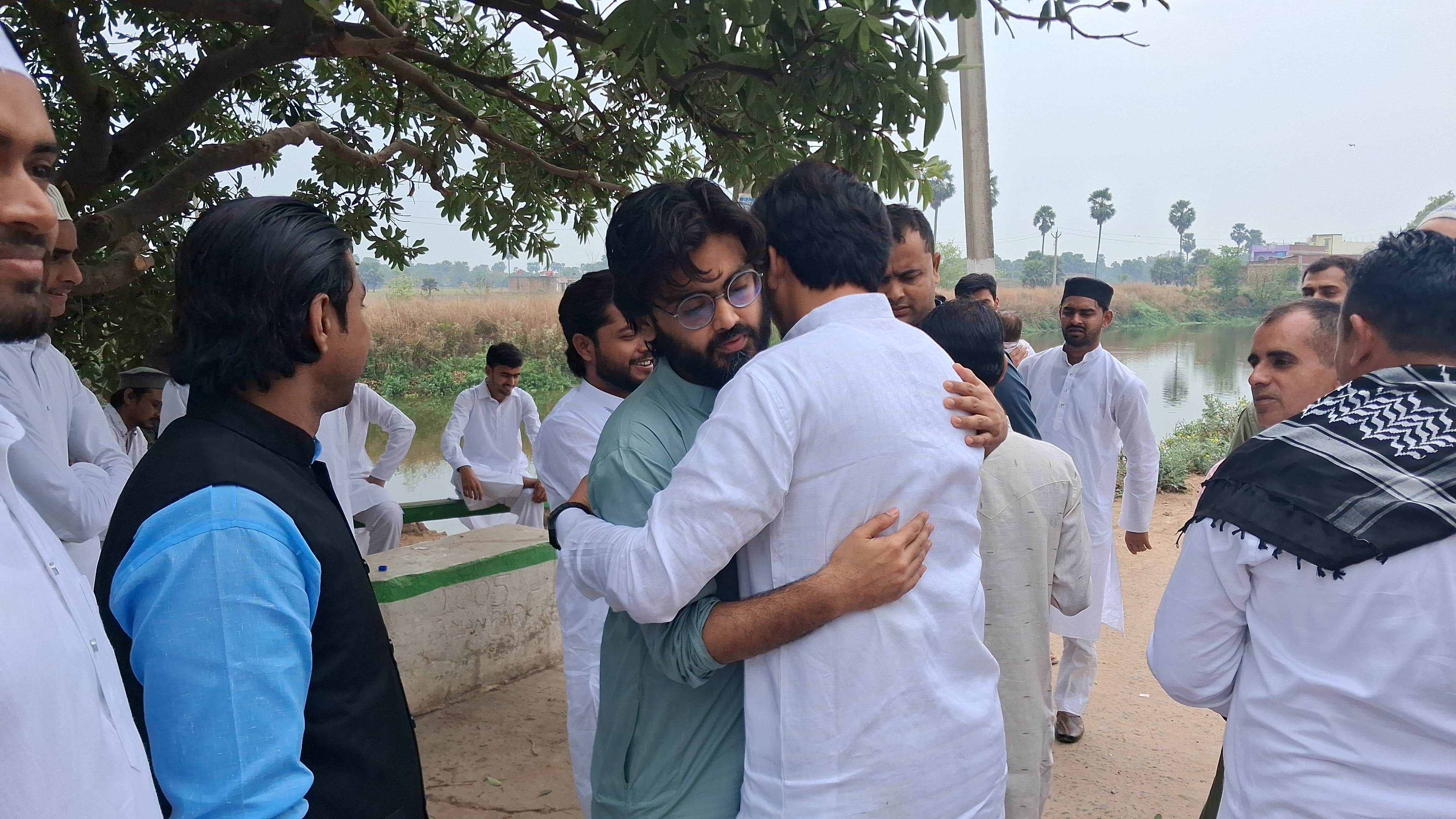 Sharjeel Imam with his brother Muzammil.