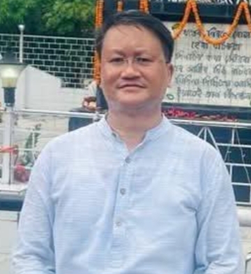 Congress candidate Nirmal Langthasa