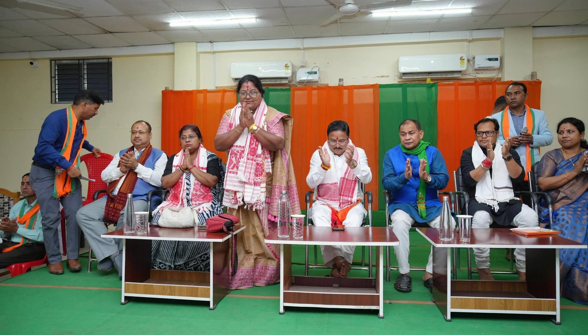 BJP state president Dilip Saikia