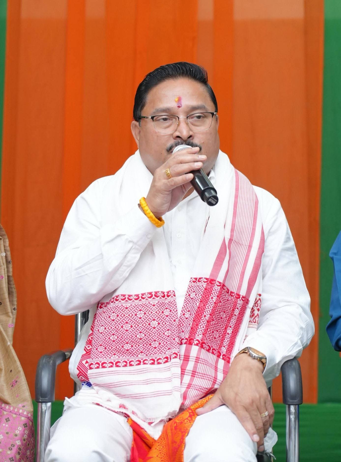BJP state president Dilip Saikia