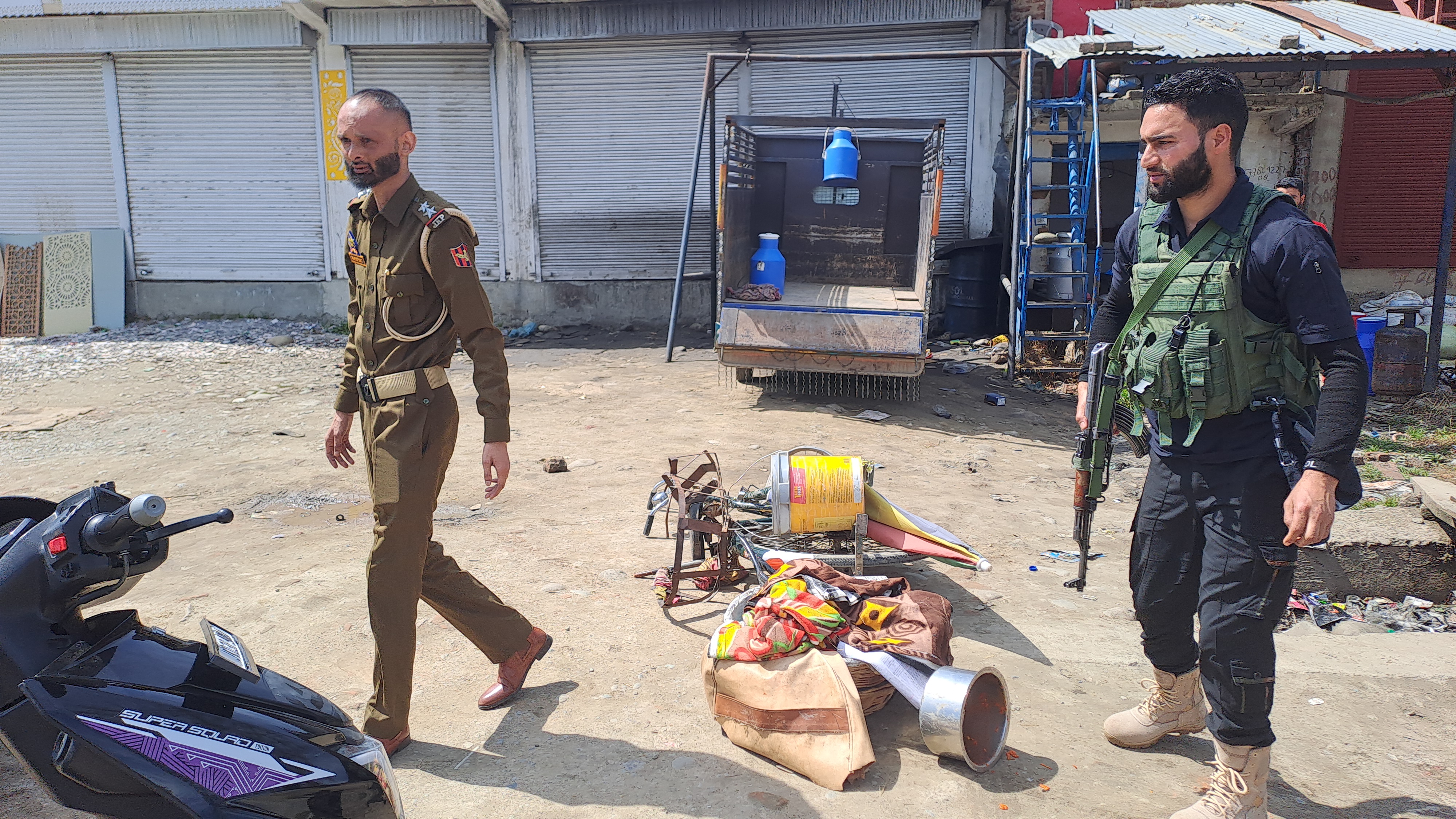 Three seriously njured in motorcycle collision at Bijbehara in ANANTNAG