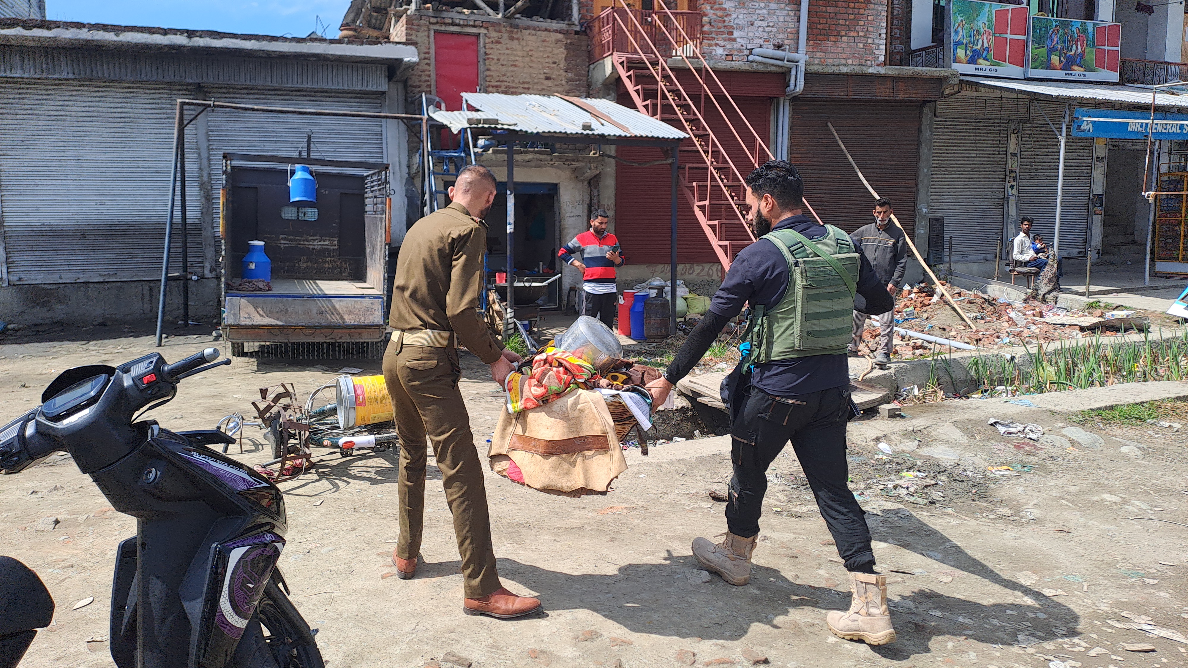 Three seriously njured in motorcycle collision at Bijbehara in ANANTNAG