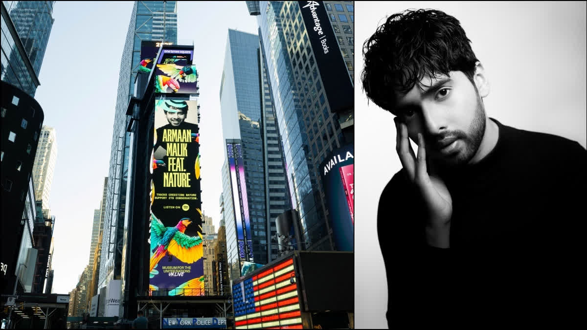 Armaan Malik (right) on the Sounds Right billboard
