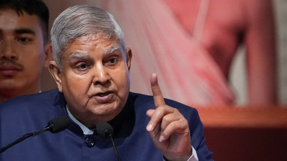 Every Word Spoken By Constitutional Functionary Guided By National Interest: Dhankhar