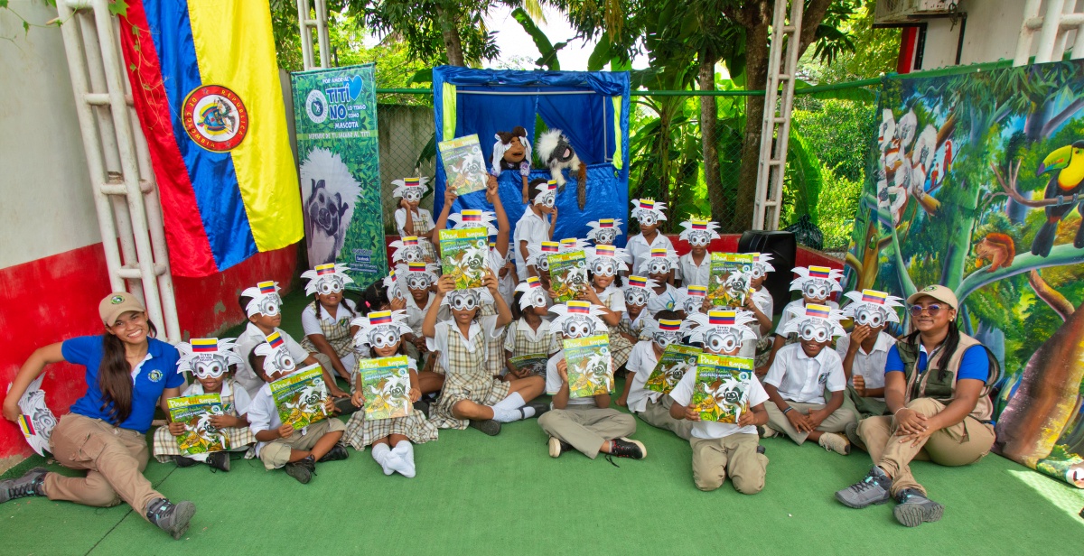 Fundación Proyecto Tití held at travelling puppet show