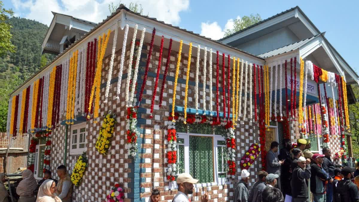 Syed Adil Hussain Shah's new house