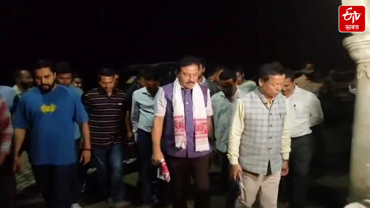 Ranjit Kumar Dass comments on the Vrindavani Vastra in Majuli