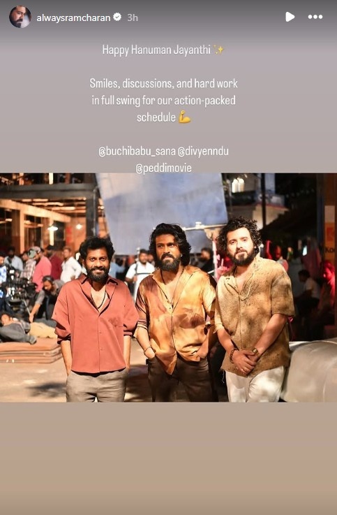 Peddi: Filming For Ram Charan's Movie Begins On Massive Village Set In Hyderabad