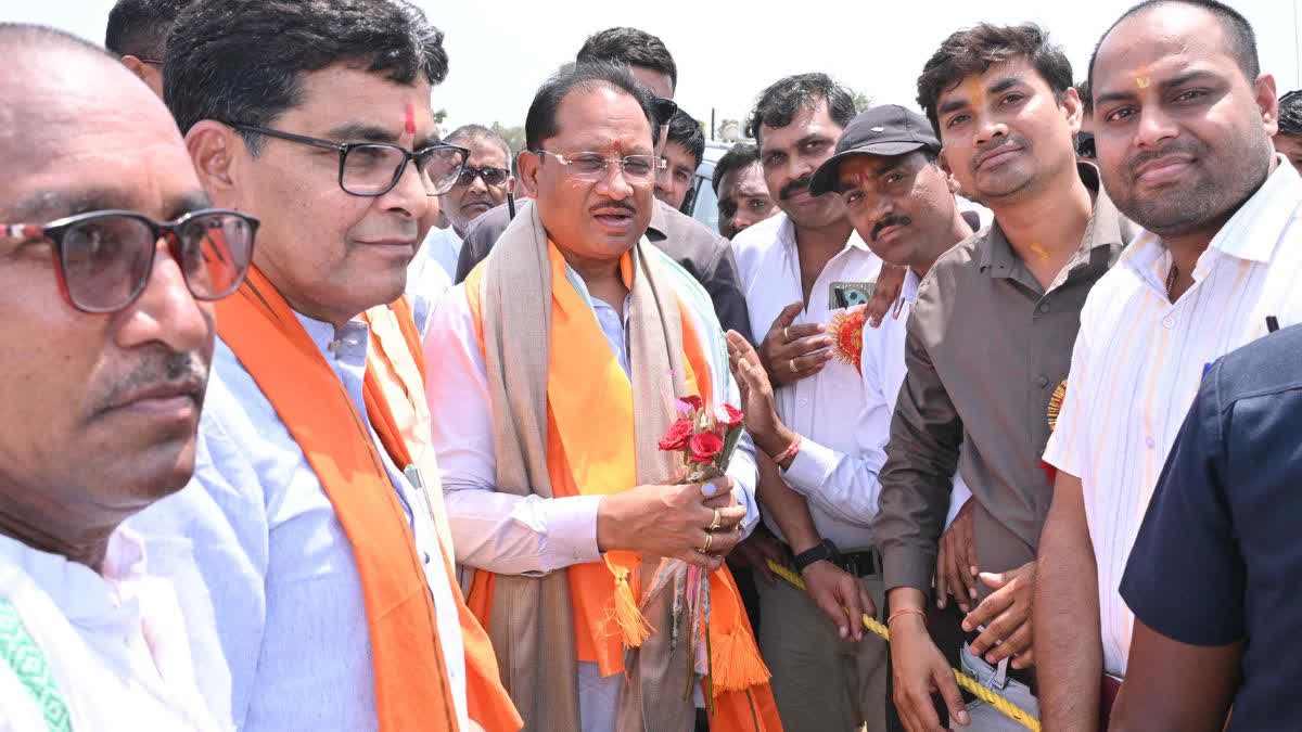 CM Vishnudeo Sai Visit to Balodabazar
