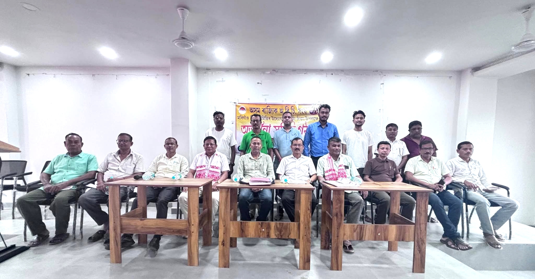 Preparations for the central establishment day of Assam State OBC Association