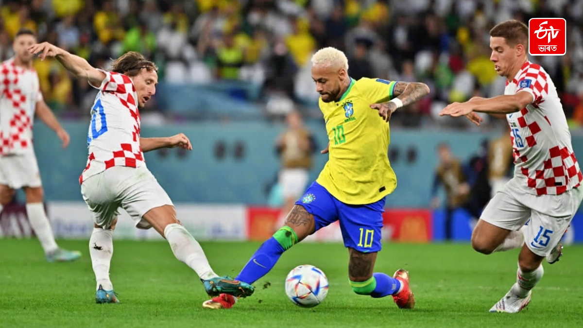 Neymar of Brazil