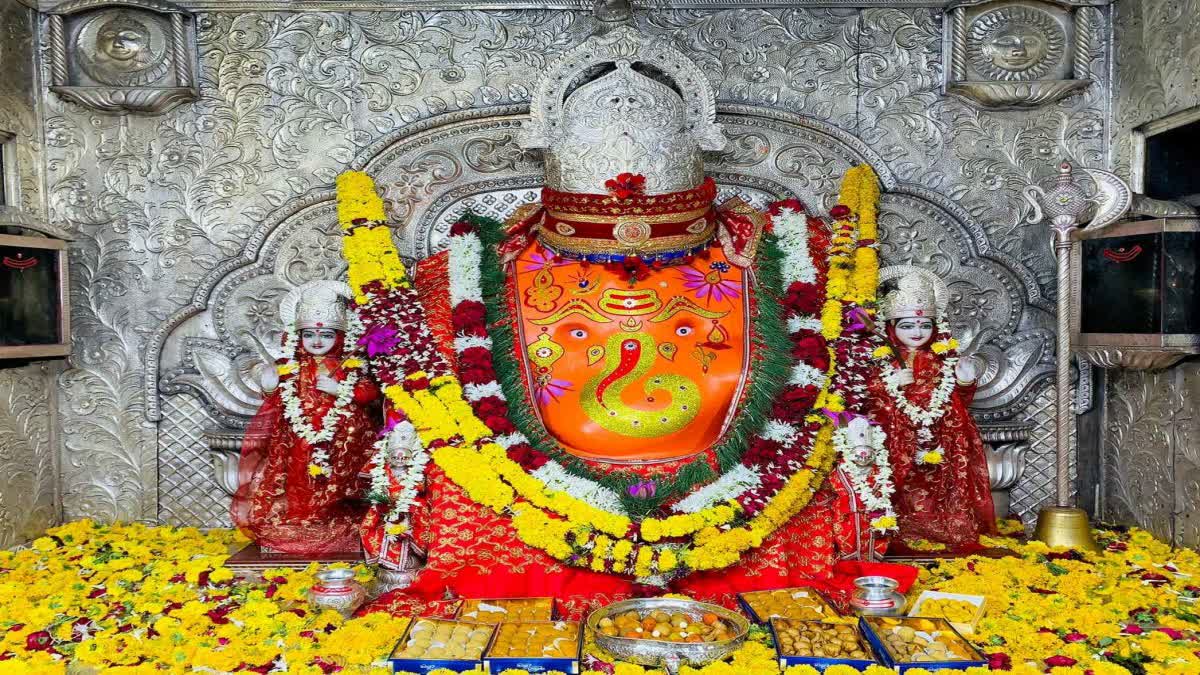 Indore Khajrana Ganesh temple