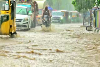 Heavy Rains in Several Districts in Telangana