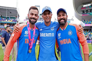 Rohit Sharma Credits 'Three Pillars' Of Indian Cricket For T20 World Cup Triumph Rohit Sharma, Indian cricket team captain, on Wednesday, revealed his 'three pillars' and credited them for the Men in Blue's successive campaign at the 2024 T20 World Cup 2024 in Barbados in June. Rohit also indirectly warned his IPL team and other cricketing nations saying "There is a reason I won five IPL trophies."