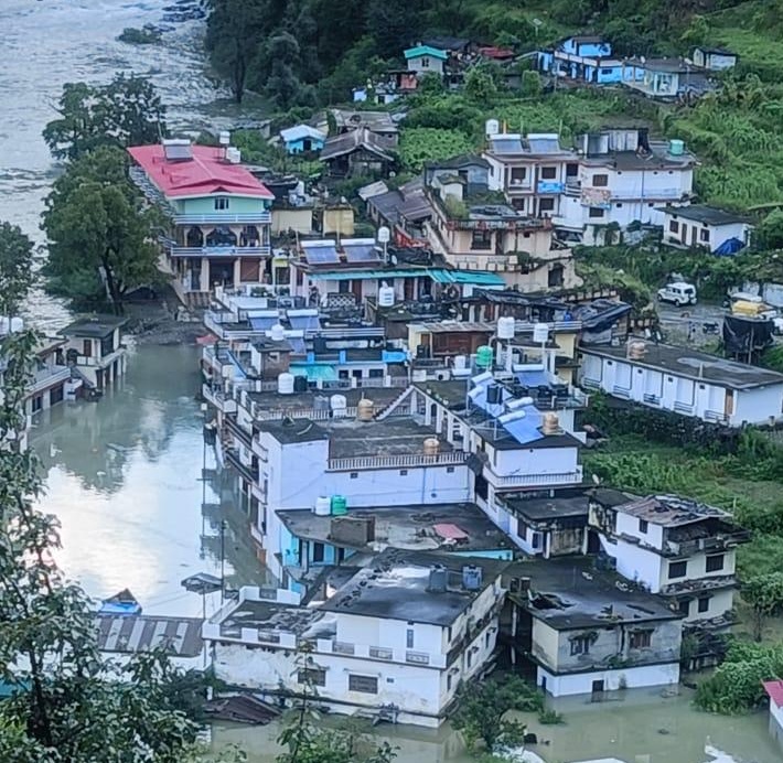 lake built on Yamuna river in Uttarkashi