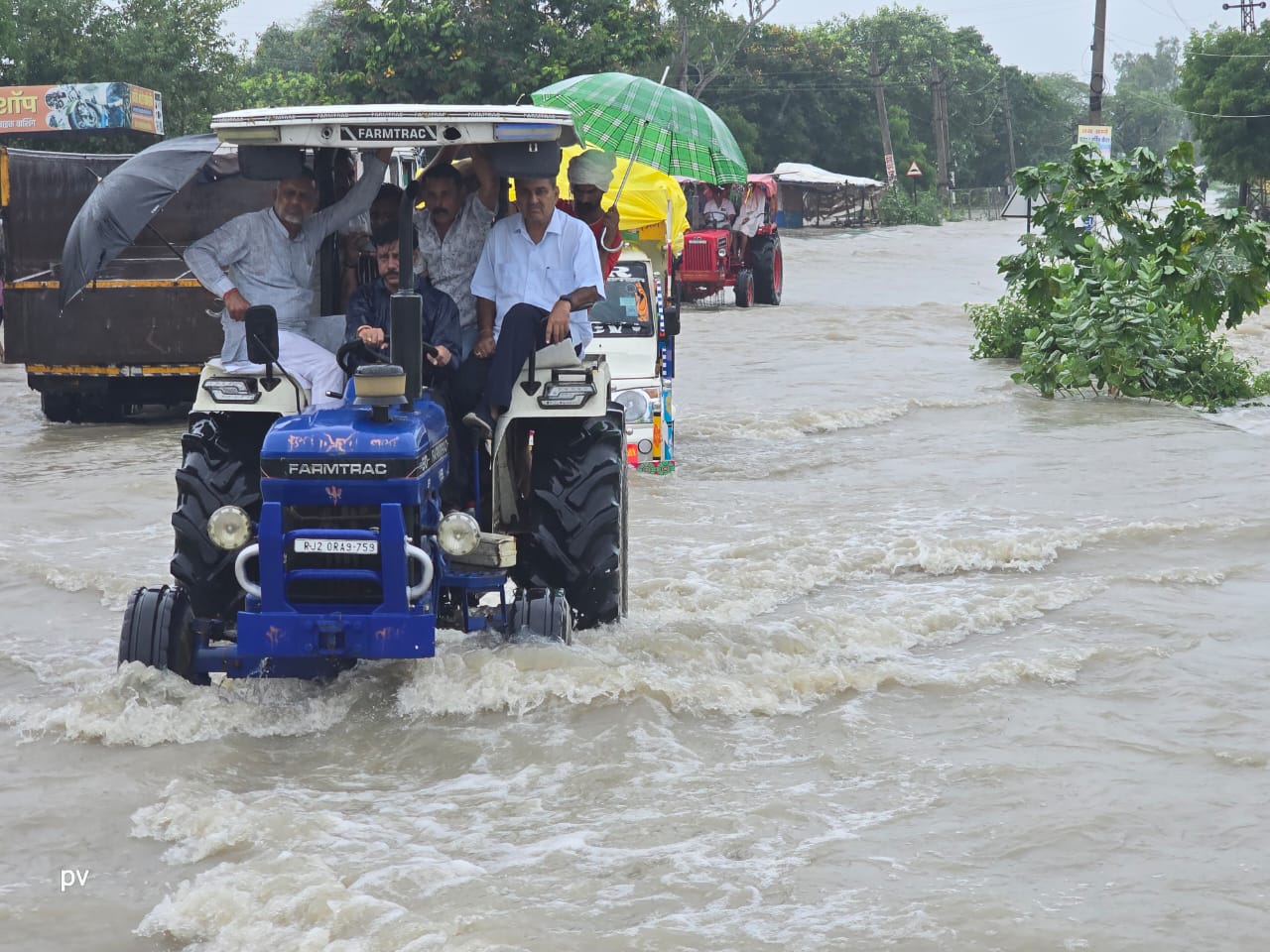 HEAVY RAINS IN KOTA