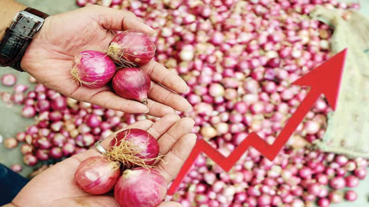రోజురోజుకు పైపైకి వెళ్తున్న ఉల్లి ధరలు