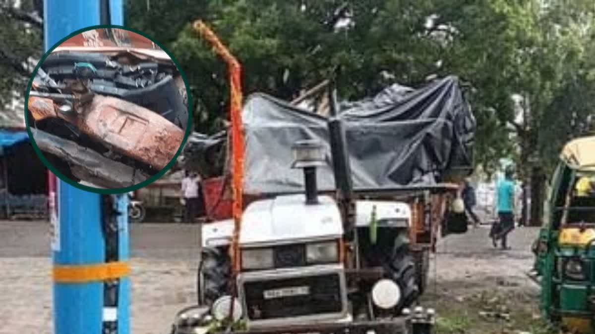 मेरठ-बुलंदशहर हाईवे पर भीषण हादसा